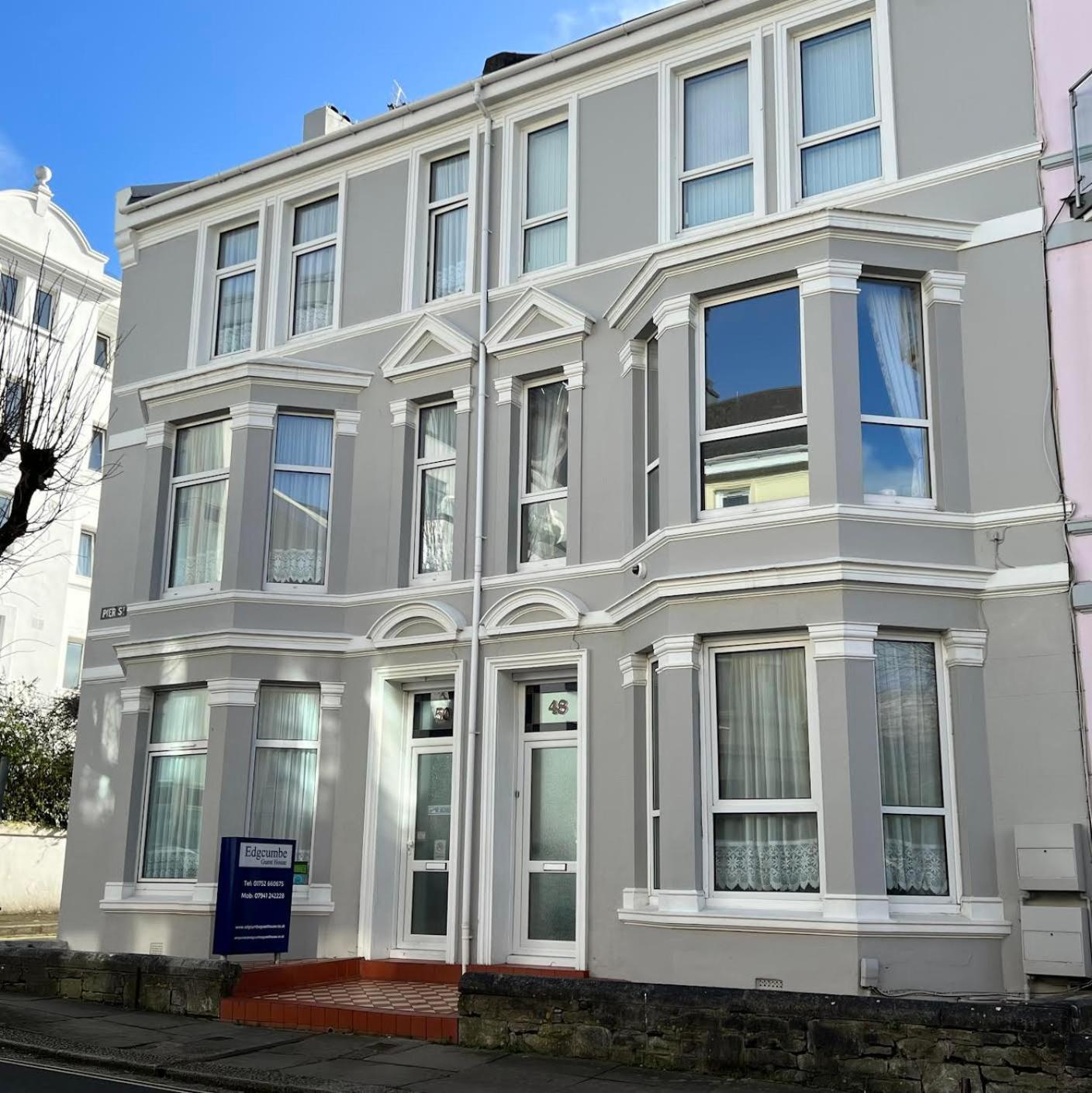 Edgcumbe Guest House Plymouth Esterno foto